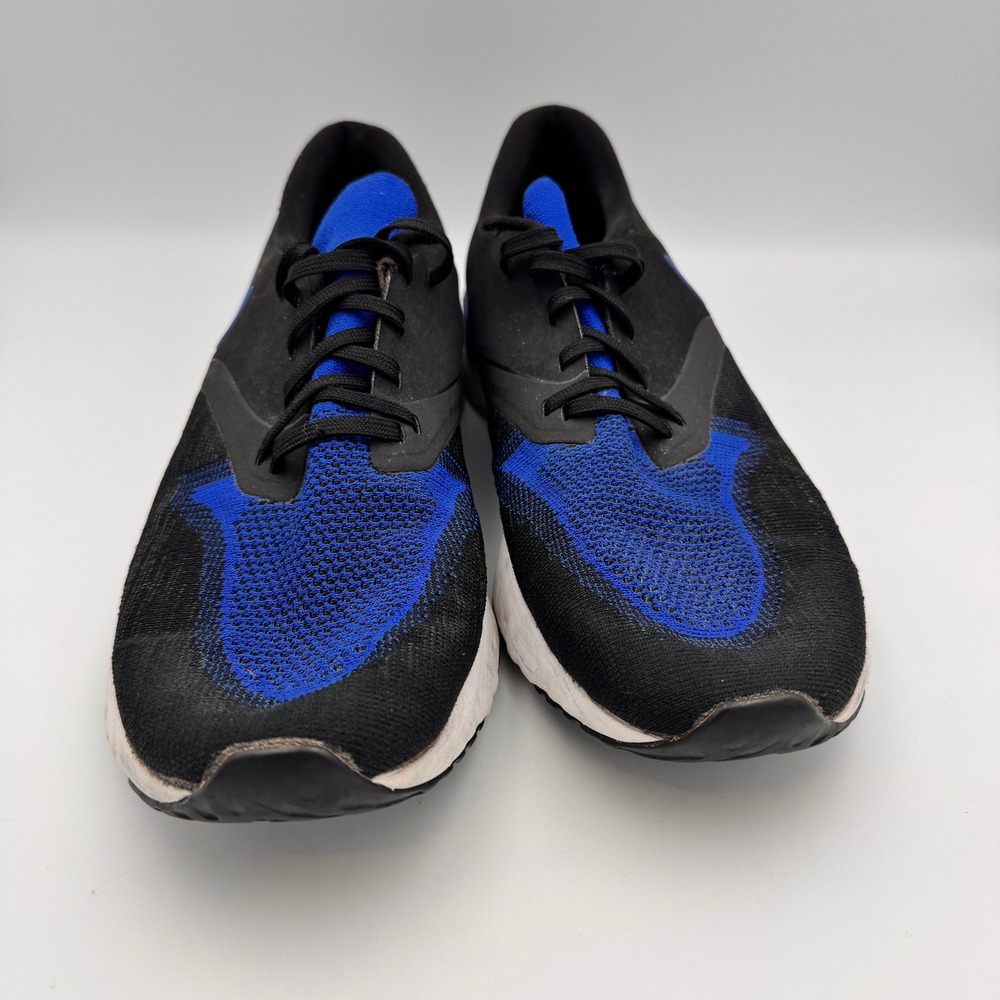 Nike Odyssey React Running Shoes Black Blue Men's 10 Athletic Sneakers - Picture 2 of 8